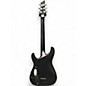 Used Schecter Guitar Research Damien Platinum 6 Satin Black Solid Body Electric Guitar
