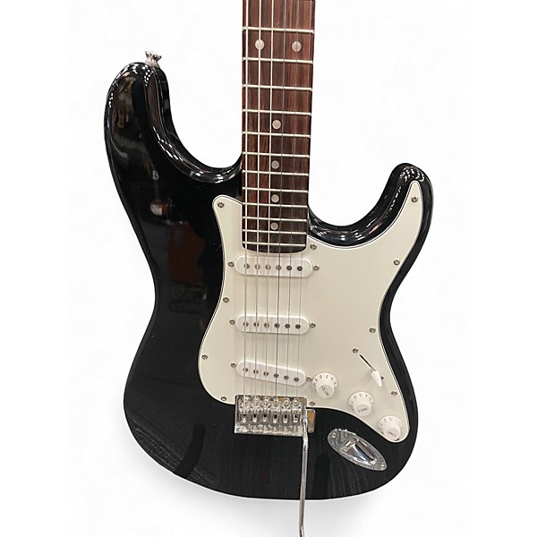 Used Hamer Slammer Black Solid Body Electric Guitar