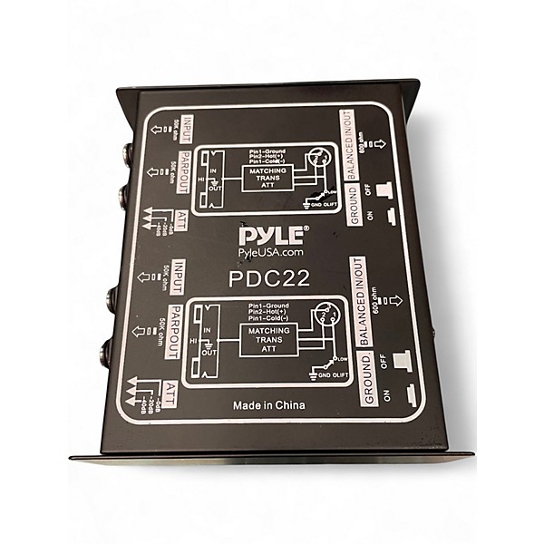 Used Pyle PDC22 Direct Box