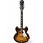 Used Epiphone Casino Vintage Sunburst Hollow Body Electric Guitar thumbnail
