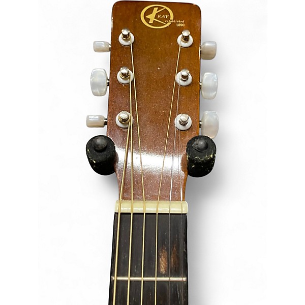 Used Kay K500 Natural Acoustic Guitar