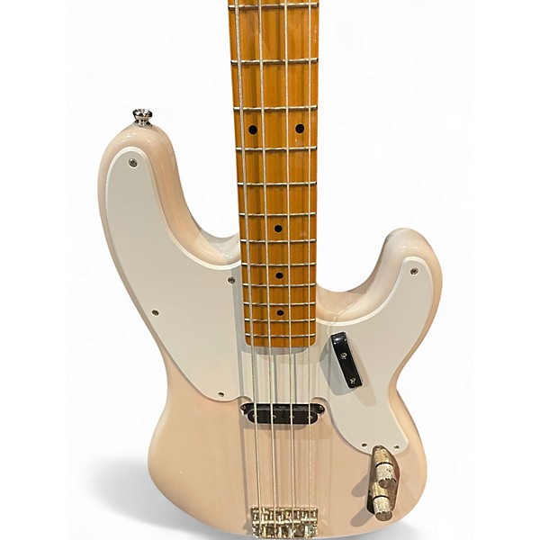 Used Squier Classic Vibe 1950S Precision Bass White Blonde Electric Bass Guitar