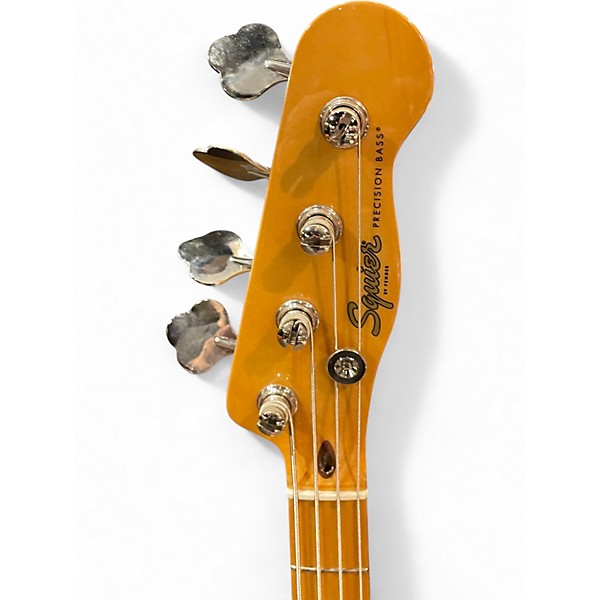 Used Squier Classic Vibe 1950S Precision Bass White Blonde Electric Bass Guitar