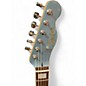 Used Squier LIMITED EDITION PARANORMAL OFFSET TELECASTER Ice Blue Metallic Solid Body Electric Guitar