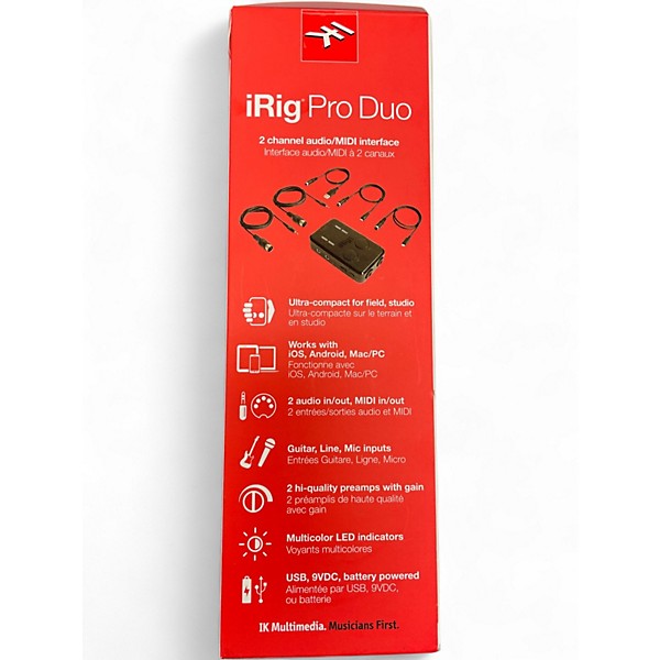 Used IK Multimedia IRIG PRO DUO