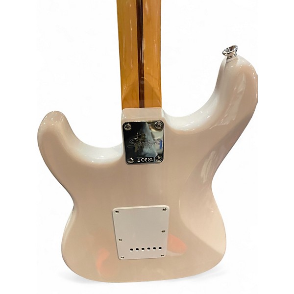 Used Squier Classic Vibe 1950S Stratocaster White Blonde Solid Body Electric Guitar