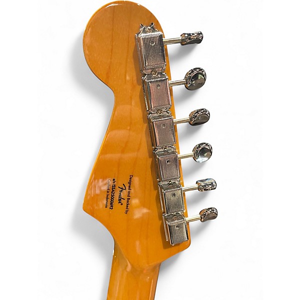 Used Squier Classic Vibe 1950S Stratocaster White Blonde Solid Body Electric Guitar