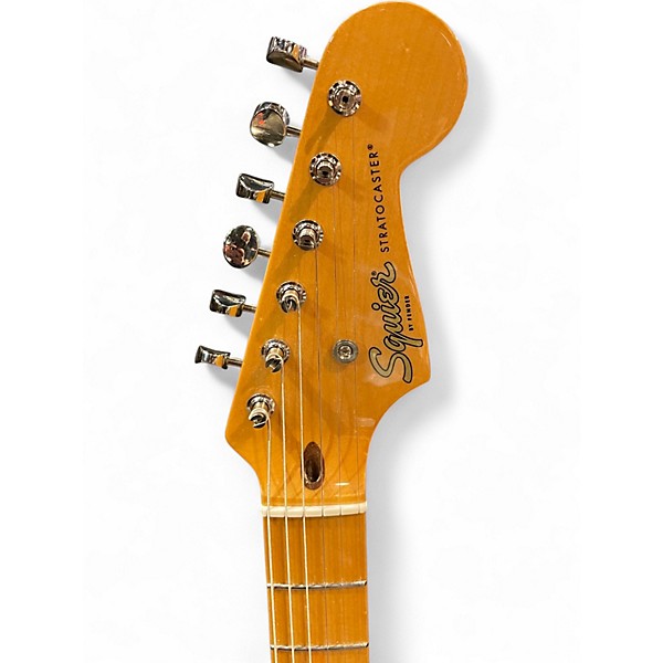 Used Squier Classic Vibe 1950S Stratocaster White Blonde Solid Body Electric Guitar