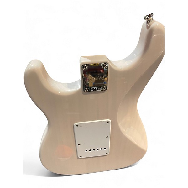 Used Squier Classic Vibe 1950S Stratocaster White Blonde Solid Body Electric Guitar