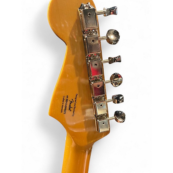 Used Squier Classic Vibe 1950S Stratocaster White Blonde Solid Body Electric Guitar