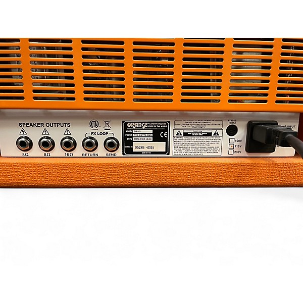 Used Orange Amplifiers OR15H 15W Tube Guitar Amp Head