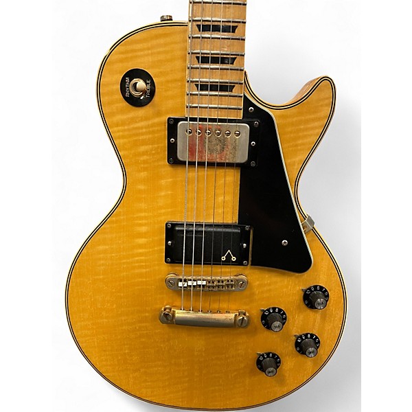 Used Aria LP Custom Blonde Solid Body Electric Guitar