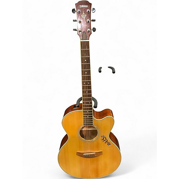 Used Yamaha CPX700NT Natural Acoustic Electric Guitar