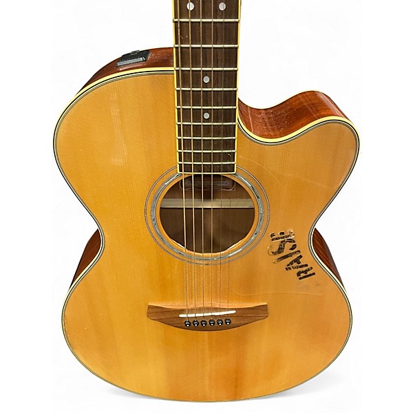 Used Yamaha CPX700NT Natural Acoustic Electric Guitar