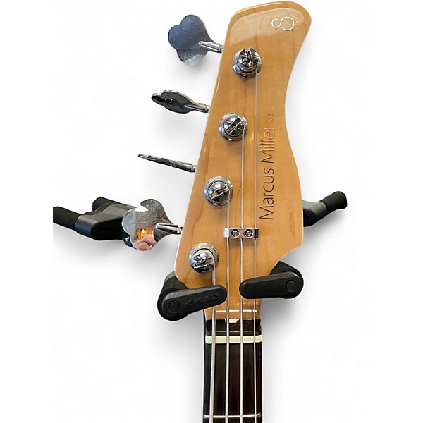 Used Sire Marcus Miller V3 Black Electric Bass Guitar
