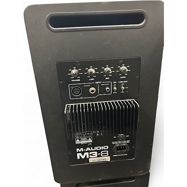 Used M-Audio M3-8 THREE WAY MONITOR Powered Monitor