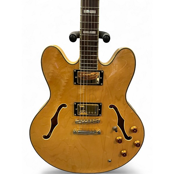 Used Epiphone Sheraton II Natural Hollow Body Electric Guitar