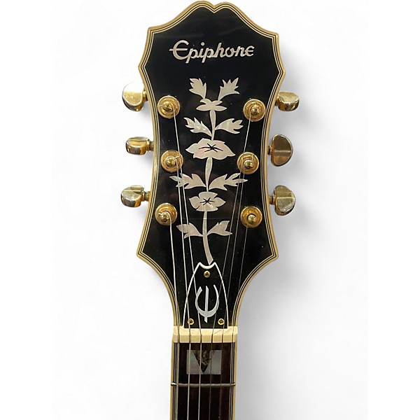 Used Epiphone Sheraton II Natural Hollow Body Electric Guitar