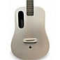 Used LAVA MUSIC ME Air Carbon Fiber 36in Silver Acoustic Electric Guitar