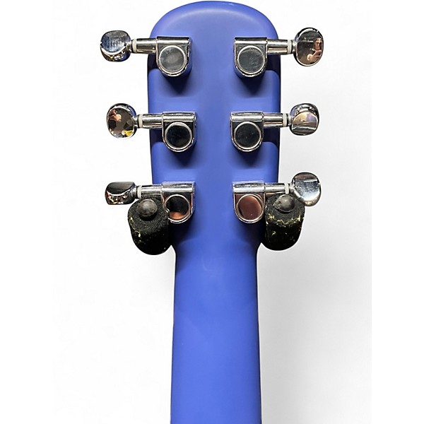 Used LAVA MUSIC ME Play 36in Blue-Frost White Acoustic Electric Guitar