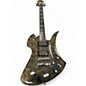 Used B.C. Rich Pro X Mockingbird Black Burl Solid Body Electric Guitar thumbnail