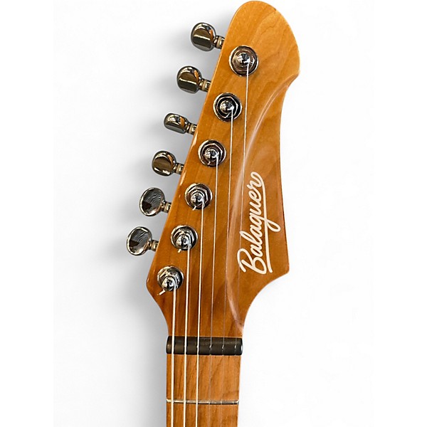 Used Balaguer toro semi-custom Cream Solid Body Electric Guitar