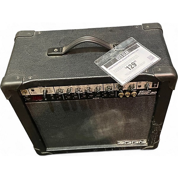 Used Zoom fire 30 Guitar Combo Amp