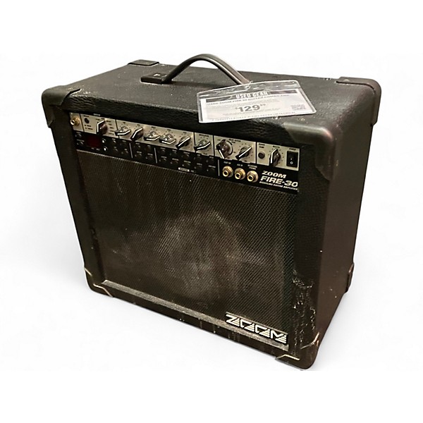 Used Zoom fire 30 Guitar Combo Amp