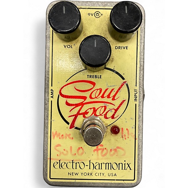 Used Electro-Harmonix Soul Food Overdrive Effect Pedal