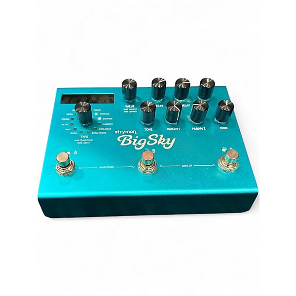 Used Strymon Bigsky Reverb Effect Pedal