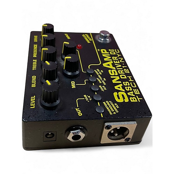 Used Tech 21 Sansamp BSDRV Bass Driver DI Effect Pedal