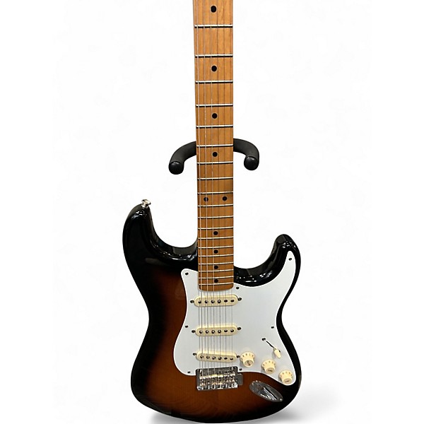 Used Fender Vintera 50s Stratocaster Modified 2 Tone Sunburst Solid Body Electric Guitar