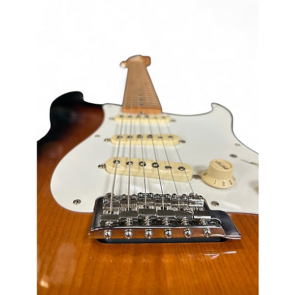 Used Fender Vintera 50s Stratocaster Modified 2 Tone Sunburst Solid Body Electric Guitar