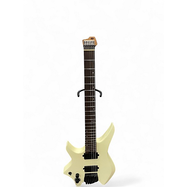 Used Hils HN3L White Solid Body Electric Guitar