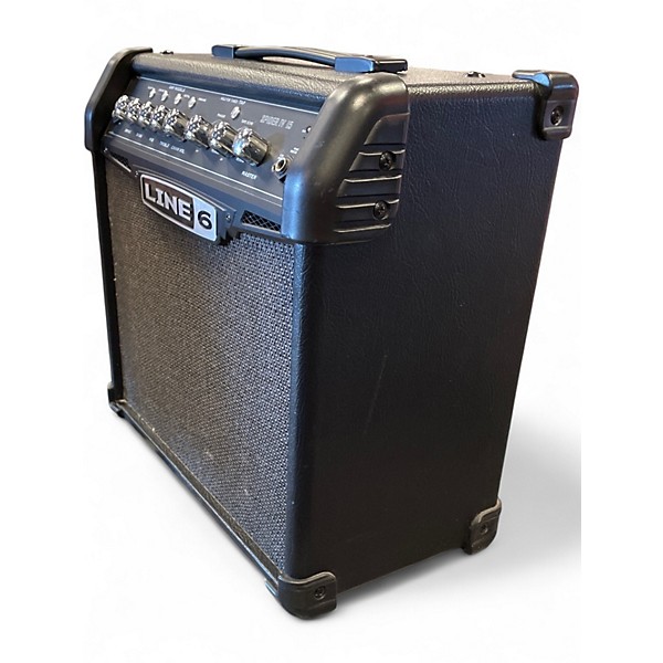 Used Line 6 Spider IV 15W 1X8 Guitar Combo Amp