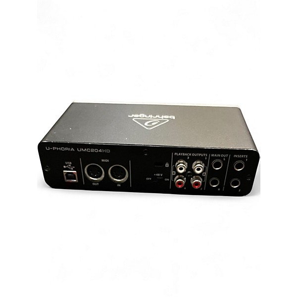 Used Behringer UMC204HD Audio Interface