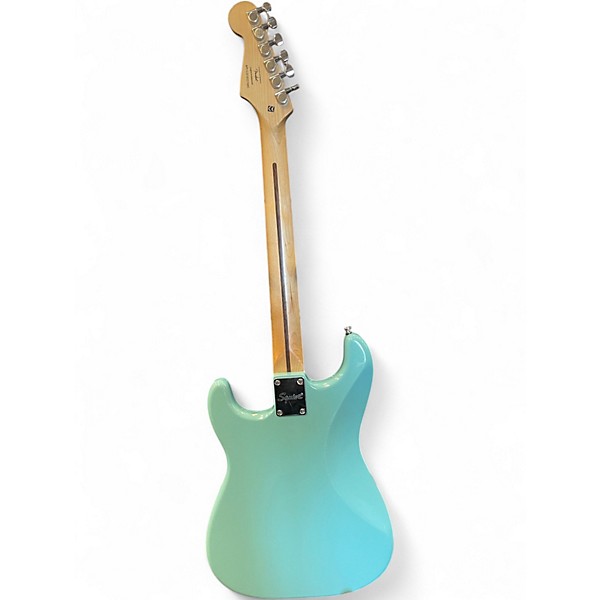 Used Squier Standard Stratocaster Blue Solid Body Electric Guitar