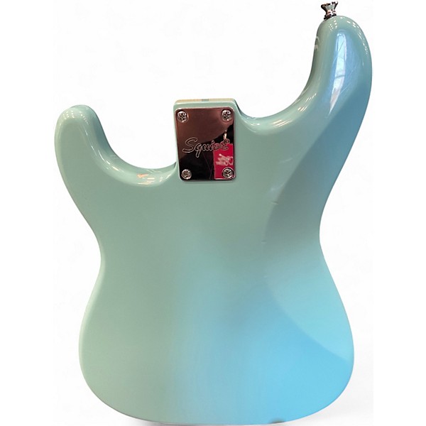 Used Squier Standard Stratocaster Blue Solid Body Electric Guitar