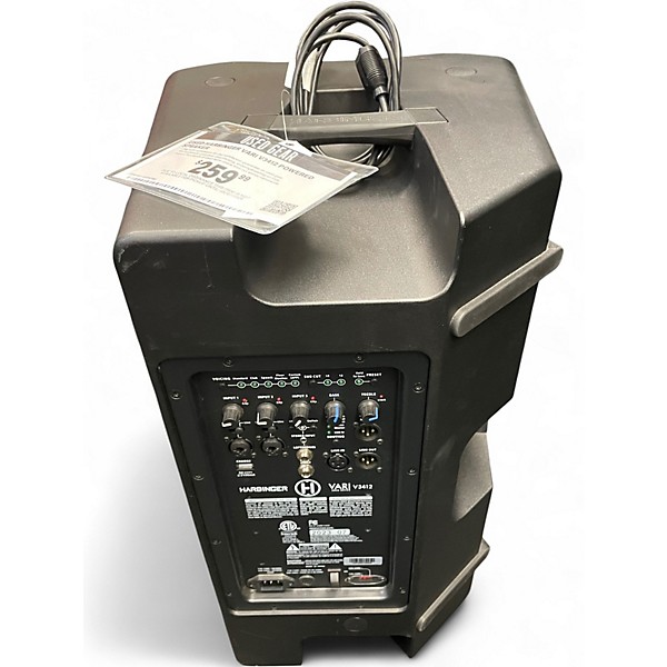 Used Harbinger VARI V3412 Powered Speaker