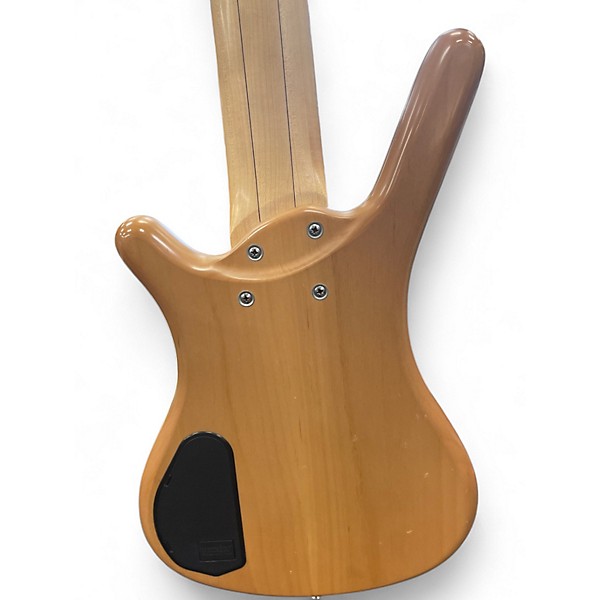 Used RockBass by Warwick CORVETTE 6 BASIC Natural Electric Bass Guitar