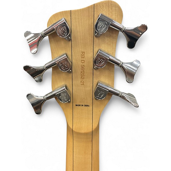 Used RockBass by Warwick CORVETTE 6 BASIC Natural Electric Bass Guitar