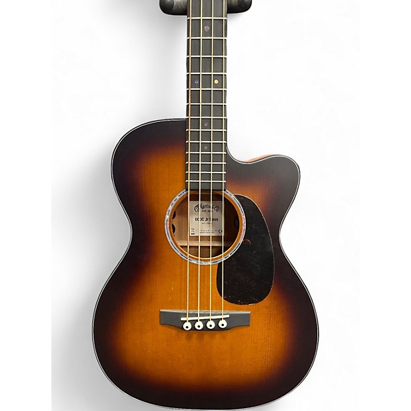 Used Martin 000C JR BASS 2 Tone Sunburst Acoustic Bass Guitar