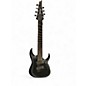 Used Ibanez RGD71ALMS 7-STRING Black Aurora Solid Body Electric Guitar thumbnail
