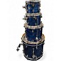 Used Pacific 4 Piece CX SERIES Blue Drum Kit thumbnail