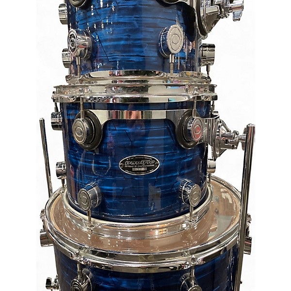 Used Pacific 4 Piece CX SERIES Blue Drum Kit