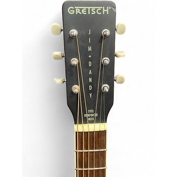 Used Gretsch Guitars Jim Dandy Concert Deep cherry Acoustic Guitar