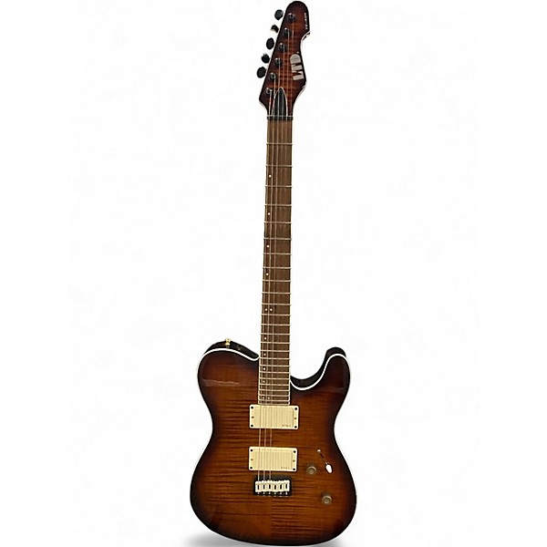 Used ESP Ltd TE401 2 Color Sunburst Solid Body Electric Guitar