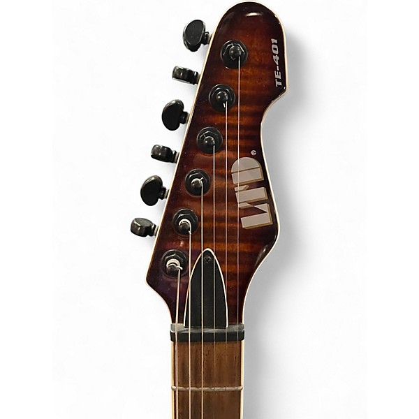 Used ESP Ltd TE401 2 Color Sunburst Solid Body Electric Guitar