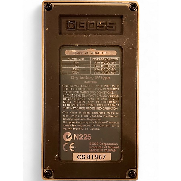 Used BOSS CE-5 Chorus Ensemble Effect Processor