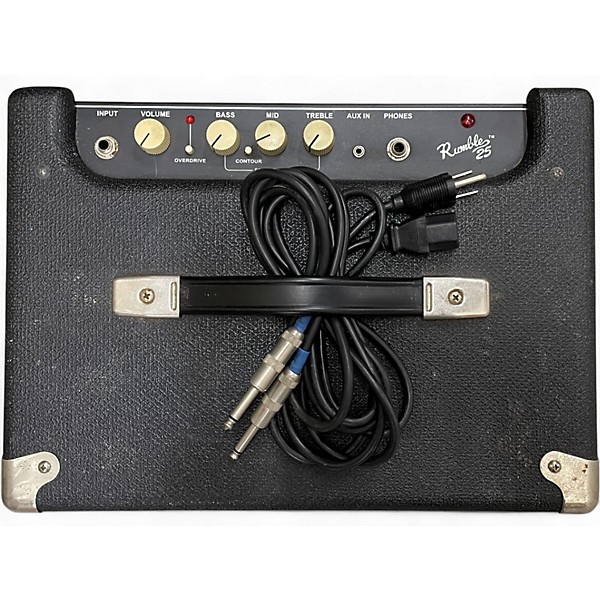 Used Fender Rumble 25 25W 1x8 Bass Combo Amp